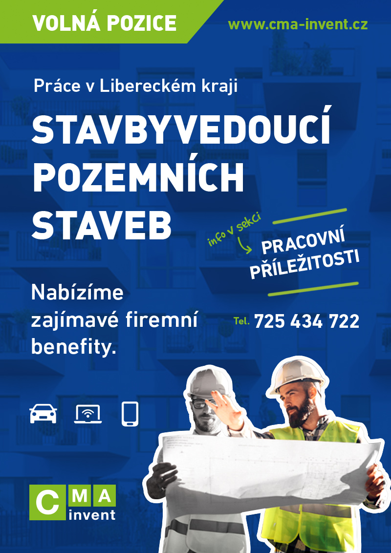 Volná pozice - Stavbyvedoucí pozemních staveb